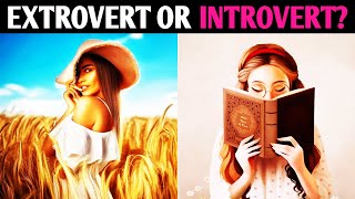 ARE YOU AN EXTROVERT OR INTROVERT? QUIZ Personality Test - 1 Million Tests