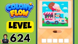 Colony Flow Level 624 Full Walkthrough Solution