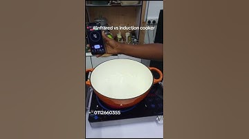 Speed test comparison | Induction cooker vs Infrared