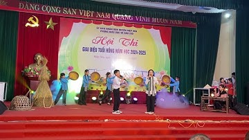 Cuộc thi giai điệu tuổi hồng của học sinh trường tiểu học Mai Đình số 1