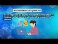 React Fragments | react course in chennai | kaashiv infotech reviews