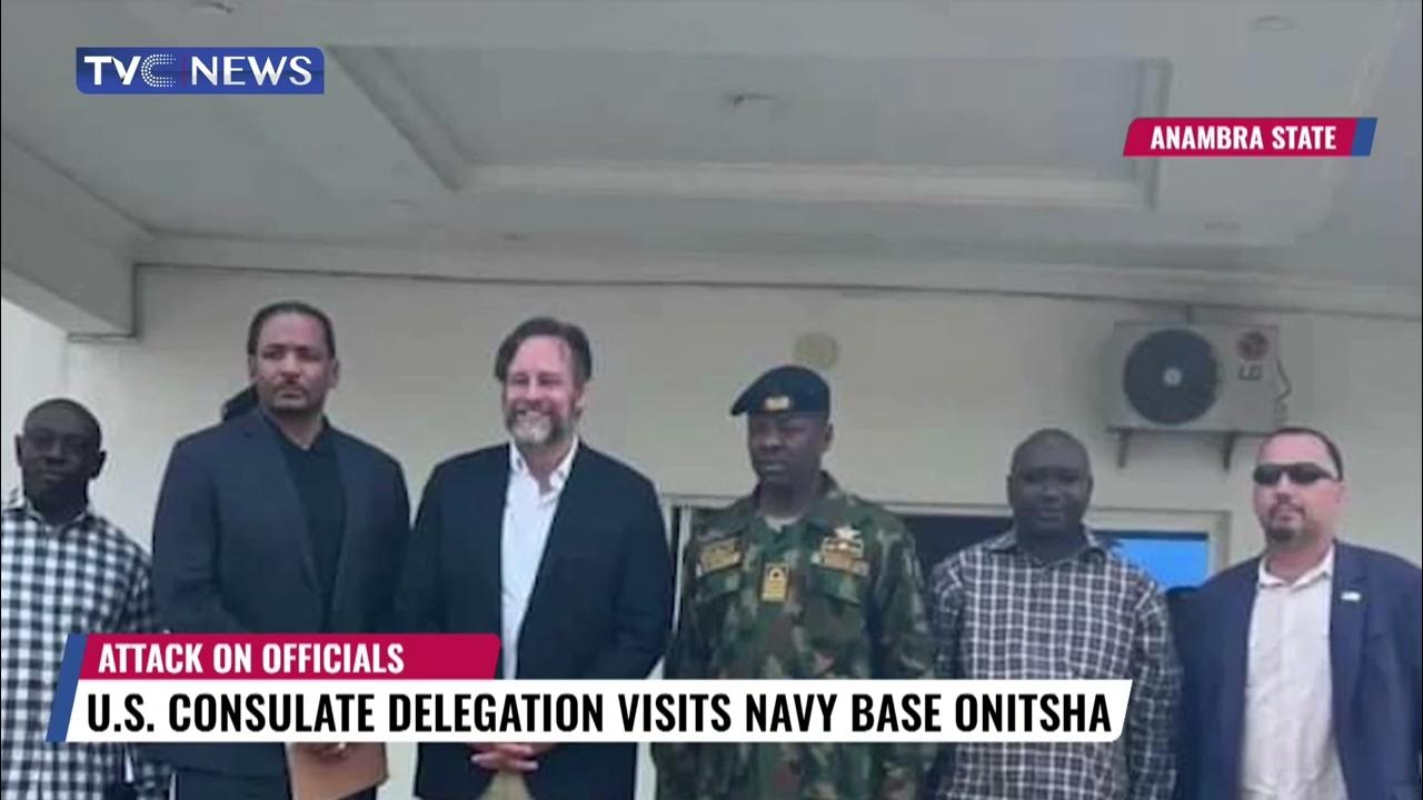 U.S Consulate Delegation Visits Navy Base Onitsha