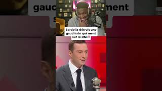 Bardella détruit une journaliste anti-RN 🔥 #france #bardella #français #rassemblementnational