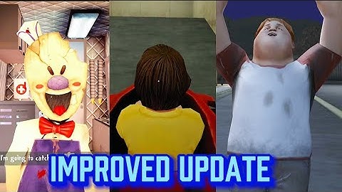 Ice scream 1 improved update beta test full gameplay 