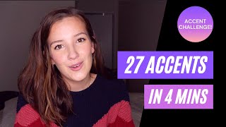 Accent Challenge (27 Different Accents!)