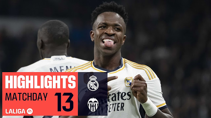 Highlights Real Madrid vs Valencia CF (5-1)