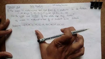 DATA HANDLING EXERCISE-3.2 QUESTION NO.1 / 7TH CLASS /NCERT