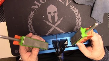 Wicked Edge Go Tutorial-Sharpening s35vn Steel