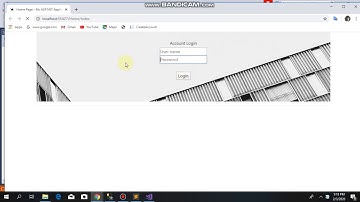 School Management system asp.net MVC Login Design in visual studio 2017 part 2