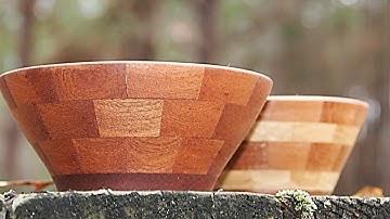 Segmented bowls the easy way | woodturning