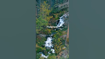 Bring out more color and detail in your photos with a circular polarizer. #shorts