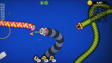 Worms Zone 🪱 gameplay walkthrough level Mobile #gaming