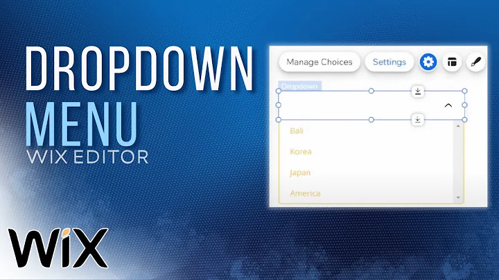 How to Create a Dropdown Menu in Wix | Wix Tutorial (2025)