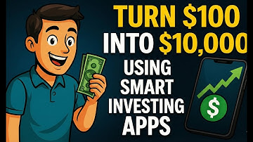 💰 How to Turn $100 Into $10,000 Using Smart Investing Apps (2025–2026 Guide)