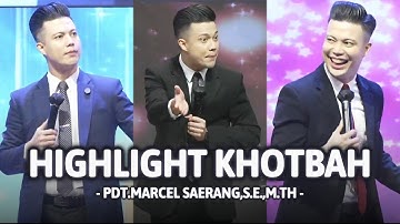 Highlight Khotbah || Pdt.Marcel Saerang,S.E.,M.Th