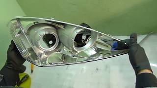 SsangYong Kyron установка гибких ходовых огней с функцией поворотника DRL Optima AUDI Style SsangYong Kyron установка гибких ходовых огней с функцией поворотника DRL Optima AUDI Style