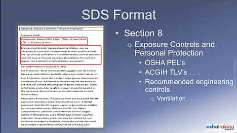 Free OSHA Training Tutorial   Understanding GHS Safety Data Sheets SDS's   YouTube