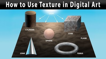 How to Add Texture in Digital Art - Corel Painter Tutorial