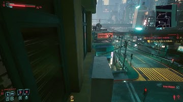 When You Accidentally Walk Through Walls in Cyberpunk 2077 (Map Glitch)
