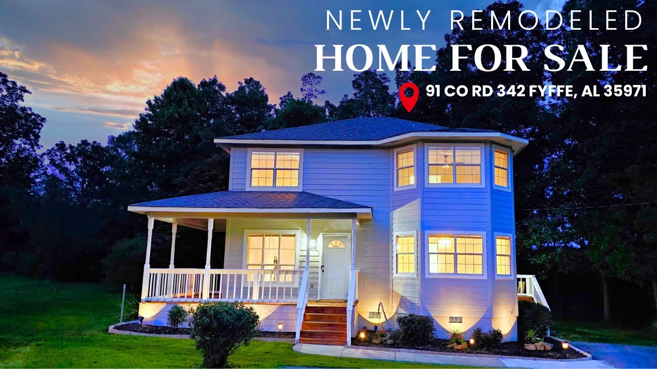 Home Tour 91 Co Rd 342 Fyffe, AL 35971
