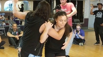 ZEDFSD2018 Evelyn & Mafie in NeoZouk workshop demo ~ Zouk Soul