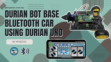 DURIAN BOT BASE BLUETOOTH CAR USING DURIAN UNO