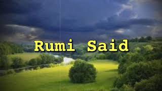 Quotes Rumi about LOVE - Rumi Said