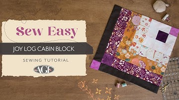 Joy Log Cabin Block