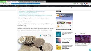 Verge là gì - Tổng quan về đồng tiền ảo XVG coin