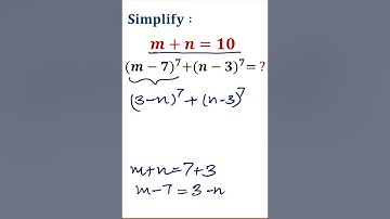 Winning Olympiads with Algebra Simplification #shorts #youtubeshorts #shortsfeed #math #algebra