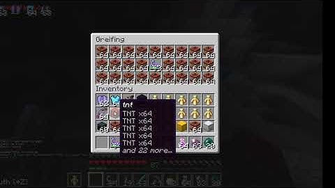 Griefing a 5b5t dupe stash.