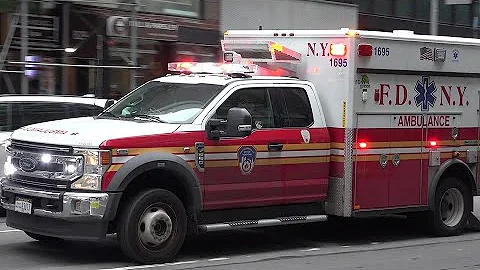 NYC EMS Ambulances responding