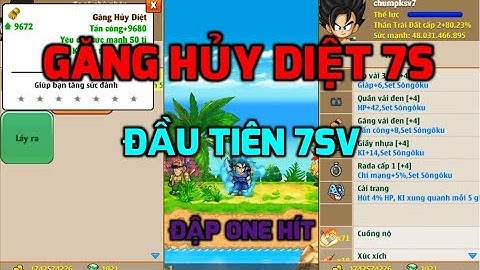 Ngọc Rồng Online - Đập Đồ 1 Hít Lên Găng Hủy Diệt 7s Đầu Tiên Víp Nhất 7sv...Chumpksv7