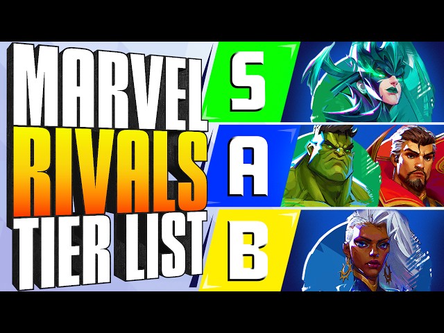 Ranking EVERY Character From BEST to WORST | Marvel Rivals Tier List | Early Impressions class=