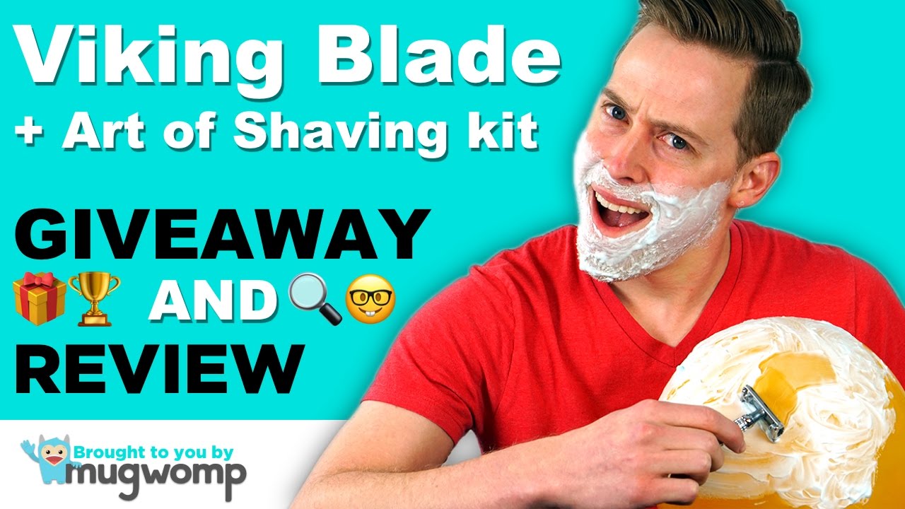 Giveaway & Review Vikings Blade Razor & Art of Shaving Kit YouTube