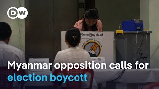 The Junta Doesnt Control All Of Myanmar - Who Will Be Voting In This Election? Dw News