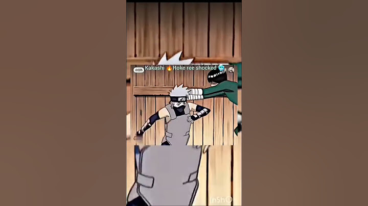 Naruto | kakashi rocked rock lee shocked #rocklee #kakashi #naruto #itachiedit #trending #narutofans