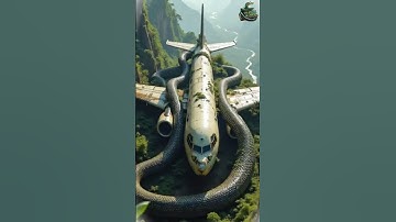 Mind-Blowing AI: Hyper-Realistic Jungle Snakes Brought to Life #snake #giantpython #youtubeshorts