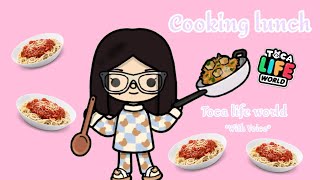 Cooking lunch in Tocaboca | *With Voice 🔊* | Tocalifeworld | #tocaboca #toca #tocalifeworld