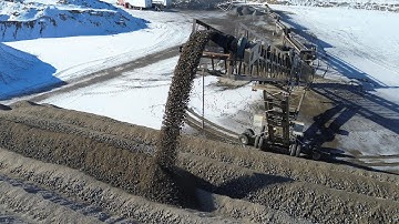 Super Stacker conveyor close up