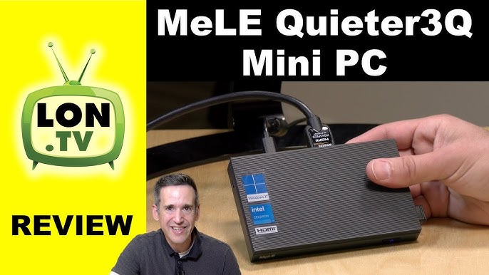 MeLE Quieter3C Fanless Mini PC Windows 11 Pro, Celeron N5105 16GB 512GB,  Mini Desktop Computer 4K HDMI HDR, Industrial PC Auto Power, Micro PC  Support