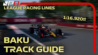 Formula Apex: Baku Track Guide (League Racing Lines) Resimi