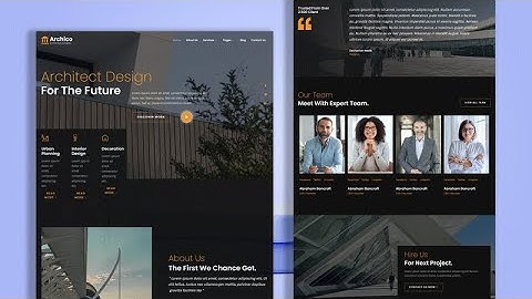 ArchiCo – Modern Architecture & Interior Elementor Template Kit