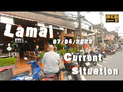 LAMAI tour,tropical vibes on the streets 07/04/2022,Koh Samui,Thailand