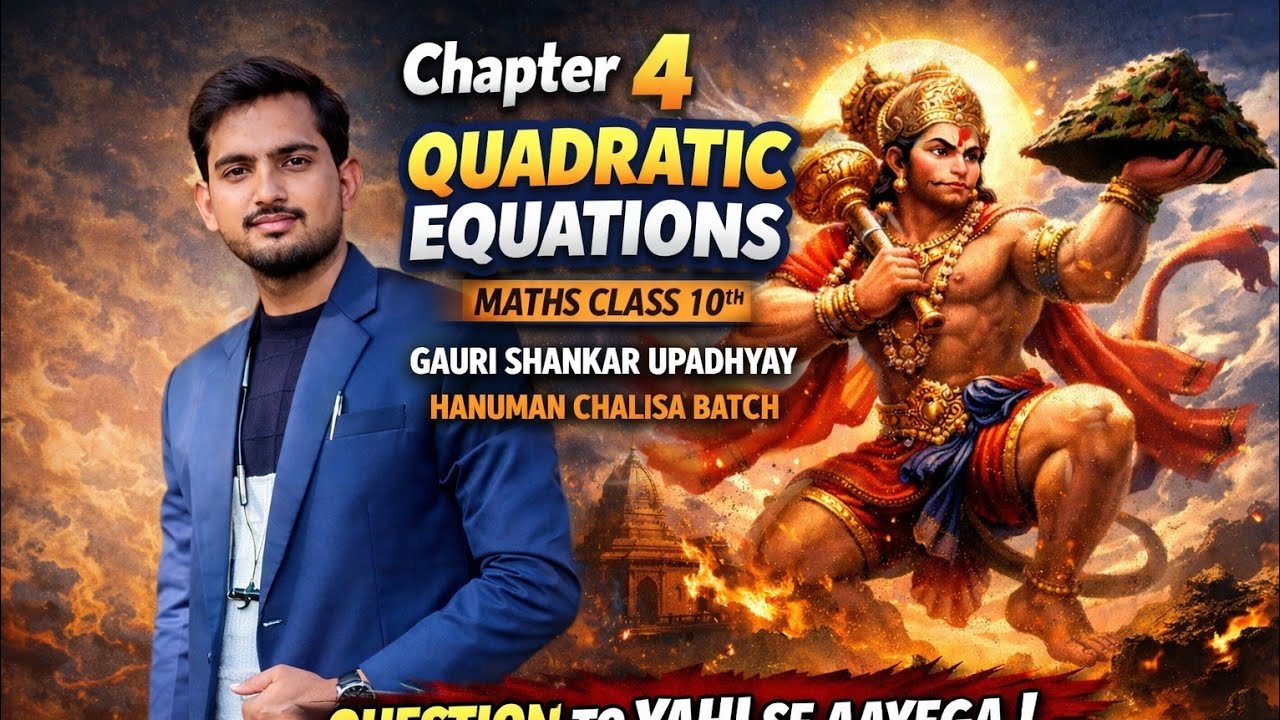 Quadratic equations|Question Practice| Hanuman chalisa batch l L 17l