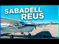 Vuelo Triangular Parte 1: Sabadell (LELL) - Reus (LERS) / Licencia Piloto Privado (ATC AUDIO)