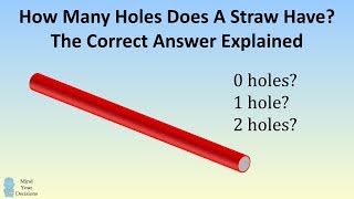 How Many Holes Does A Straw Have? The Correct Answer Explained