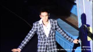 111008 2PM Hands up Asia Tour in Taipei TaecYeon, Nichkhun - My valentine