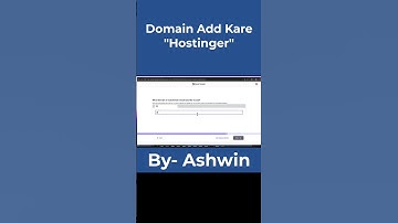 Domain Add Kare Hostinger | How to add Domain in Hostinger 2025