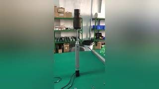 Aging Test of Compact Mini High Frequency DC Servo Linear Actuator